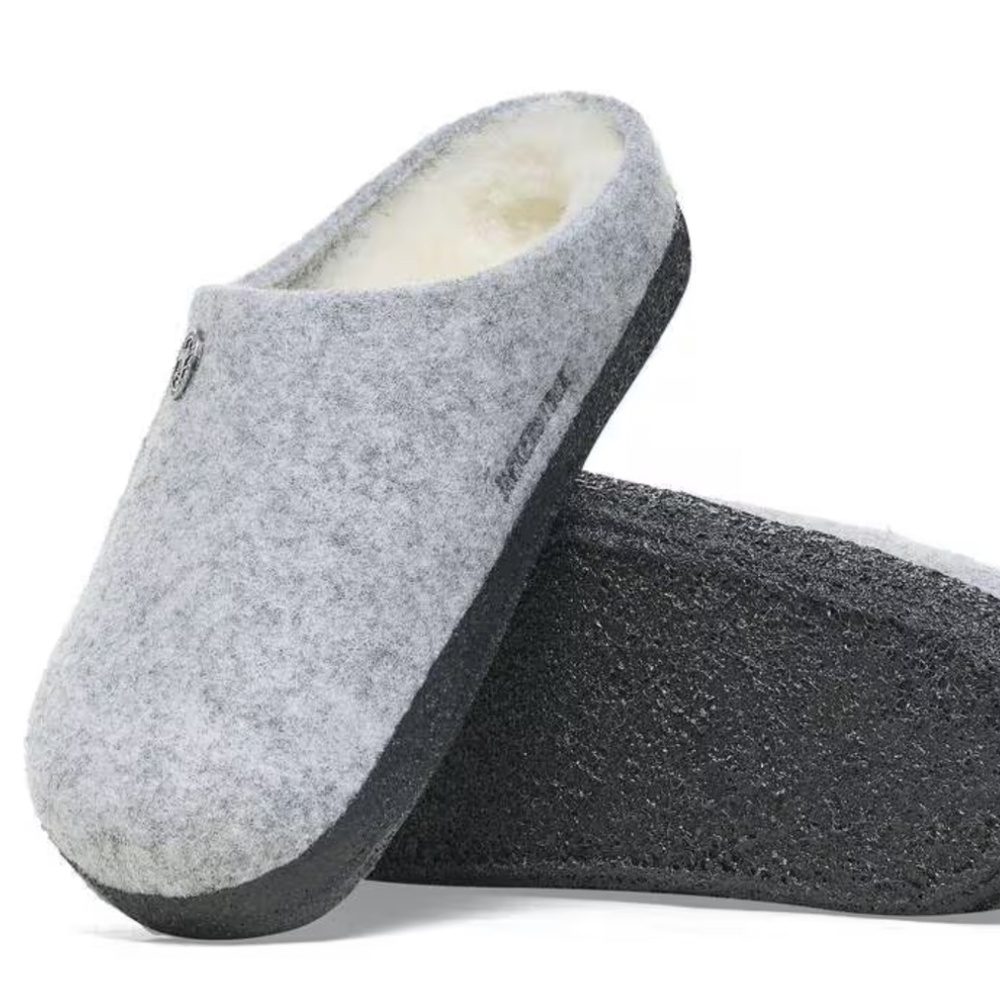 Birkenstock Zermatt Wool Slippers Sherpa lined girls size 1